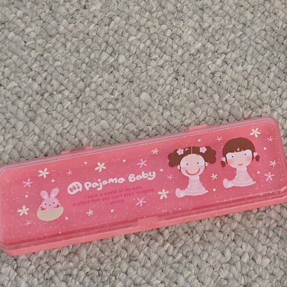 Cute Korean Pencil Cases Korean Stationary Pink case - Picture 11 of 13